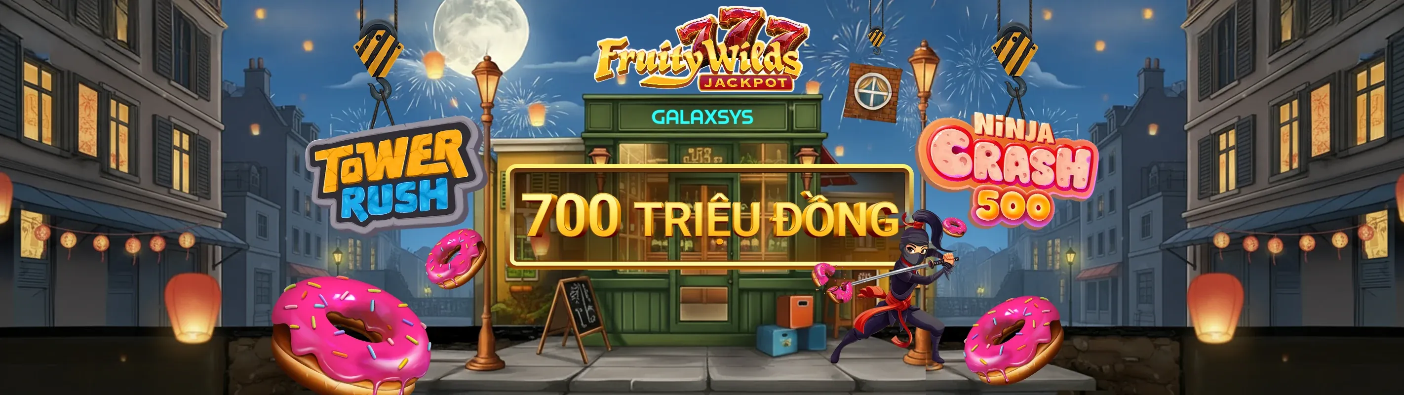 Sân vận động thể thao với ánh đèn rực rỡ và logo Thabet Casino